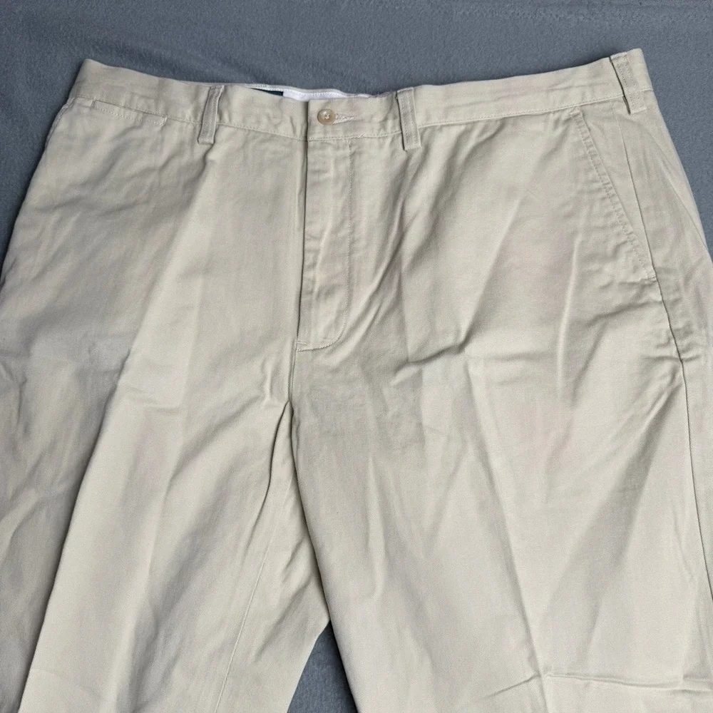 Polo Ralph Lauren Preston Pant Mens 40x30 Khaki Tan Cotton Chino Straight Leg